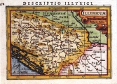 BERTIUS, PETRUS: MAP OF ISTRIA AND DALMATIA